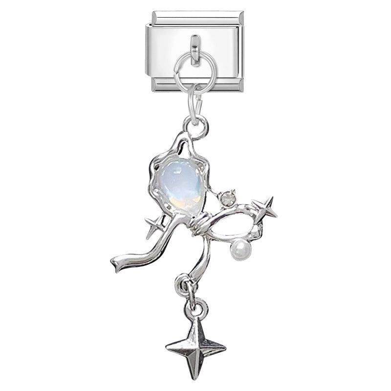 Wholesale 9mm Italian Charm Starter Bracelets DIY Pendant Style Stainless Steel Composable Bracelet