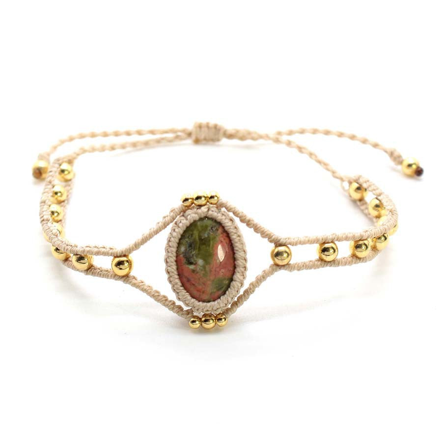 Wholesale Amethyst Crystal Bead Handwoven Angel Eye Bracelet New Chinese Style Adjustable Unisex Jewelry Accessory Boutique Gift