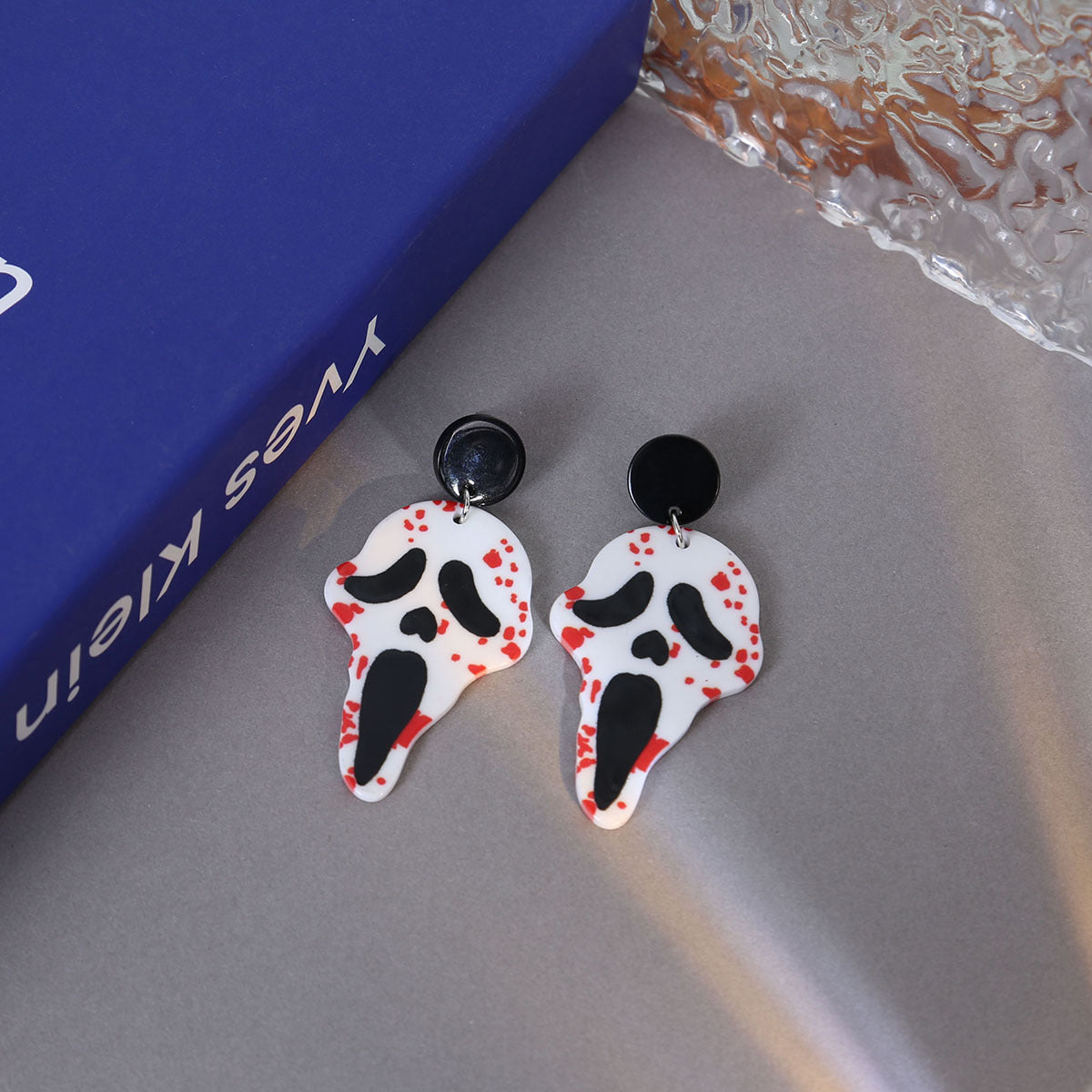 Wholesale  Butterfly Skull Dagger Acrylic Earrings