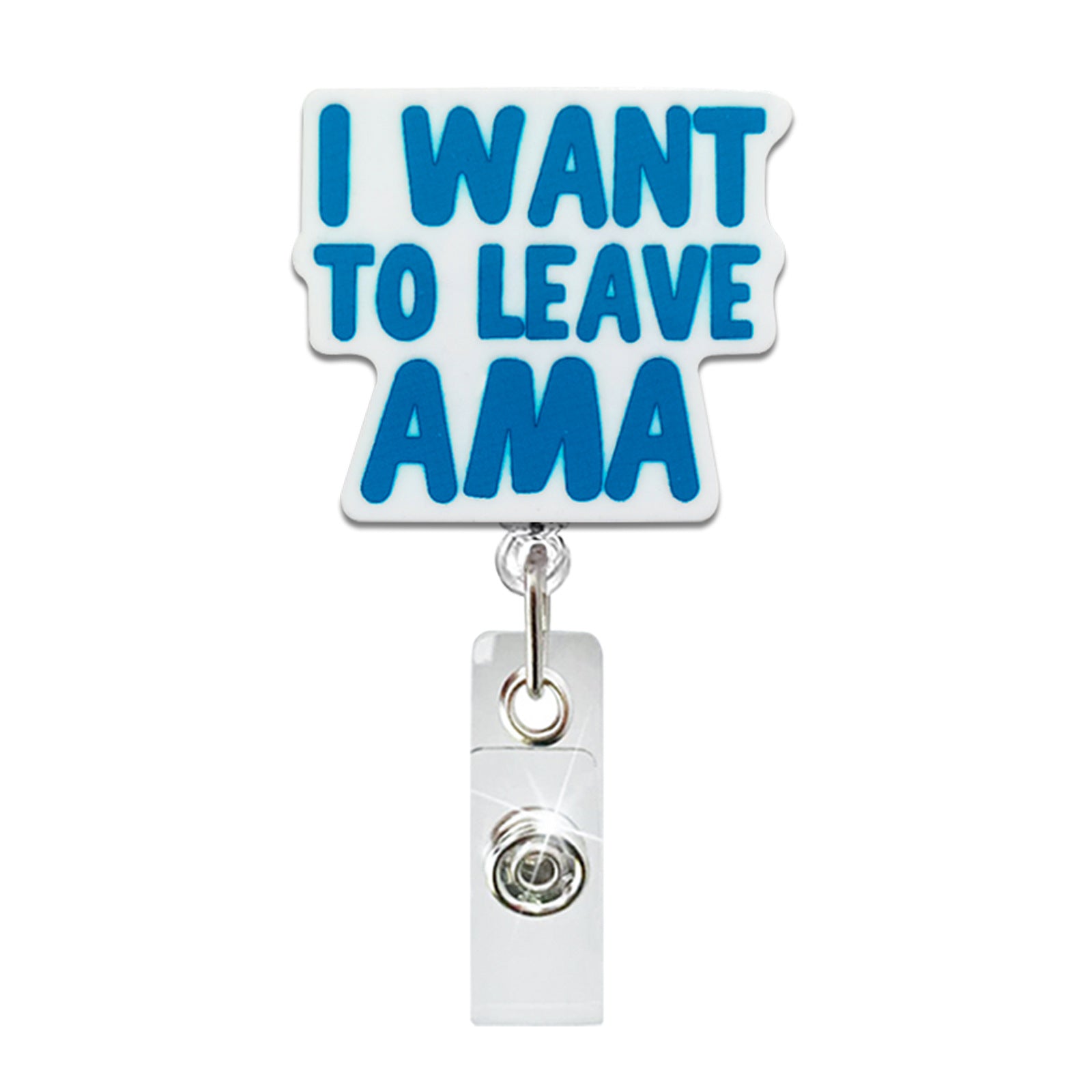 Wholesale Acrylic Medical English Retractable Rotating Medical Keychain ACC-KC-QiDing022