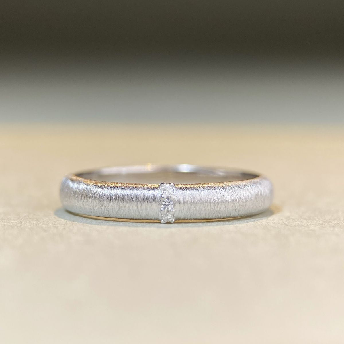 Wholesale 925 sterling silver wide and narrow 18K gold plated ring