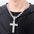 Wholesale Diamond Cross Pendant Cuban Necklace