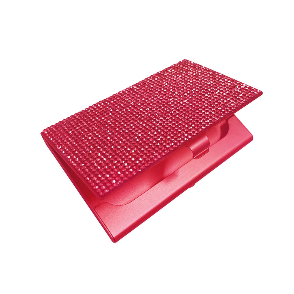 Wholesale Metal Rhinestone Business Card Holder with Rhinestone Business Card Box ACC-BCB-ChiHai001