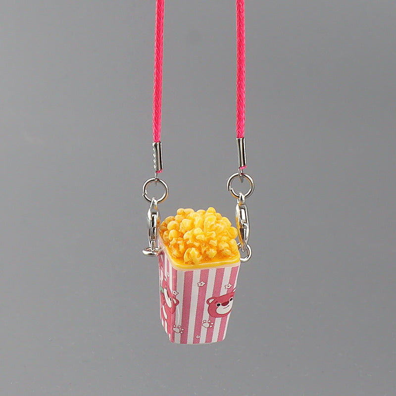 Wholesale Cute cartoon mini popcorn doll accessories