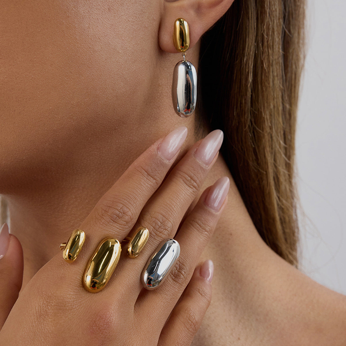 Wholesale Stainless steel Non-Fading Earrings