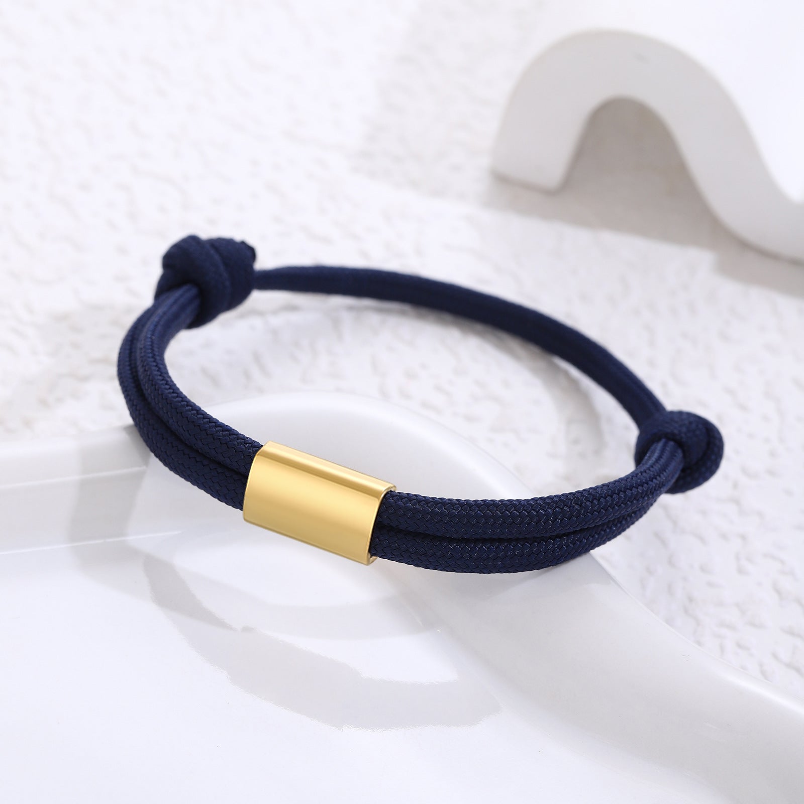 Bracelet en acier inoxydable à corde inoxydable à corde inoxydable