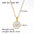 Wholesale stainless steel 18K gold plated twelve zodiac necklace