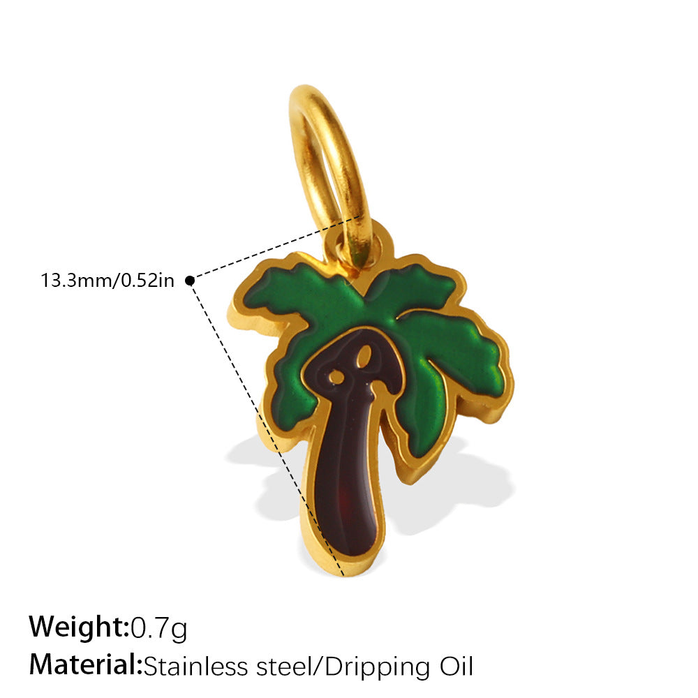 Wholesale plant series dripping  Charms for Jewelry