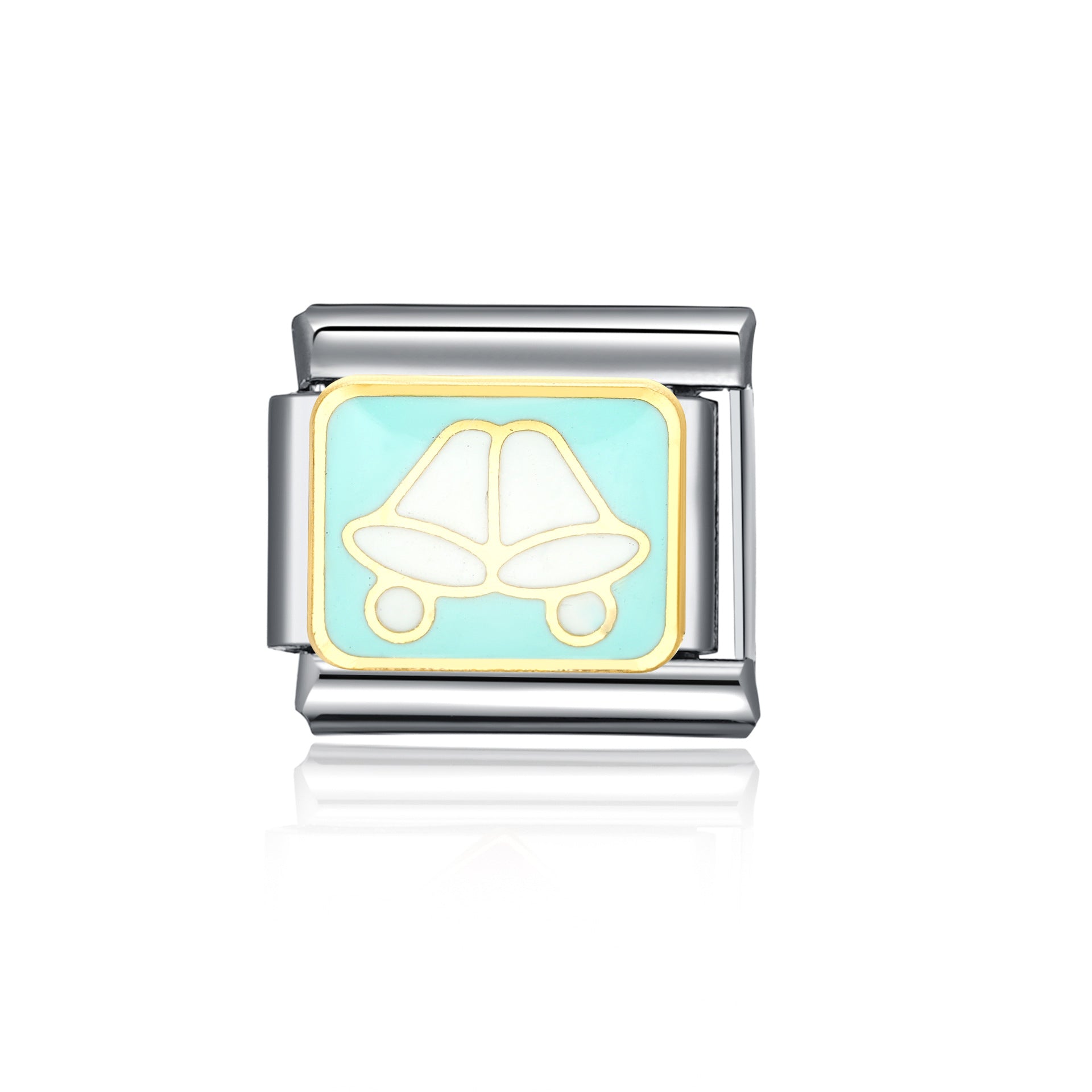 Großhandel italienisches Charmearmband 9mm DIY Spleißen süßer kreativer Anhänger Edelstahl komponierbares Armband