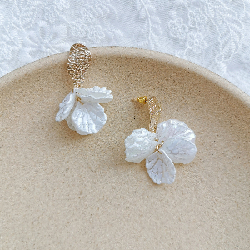 Wholesale  Colorful Acrylic Flower Earrings