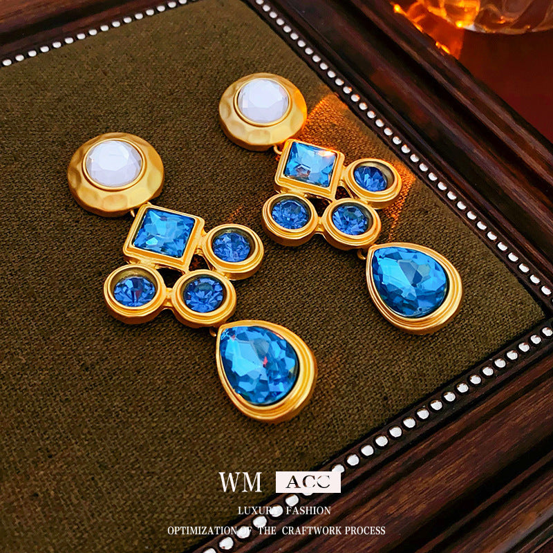 Wholesale Second-hand Vintage Earrings Fashionable and Versatile ACC-ES-Weim002