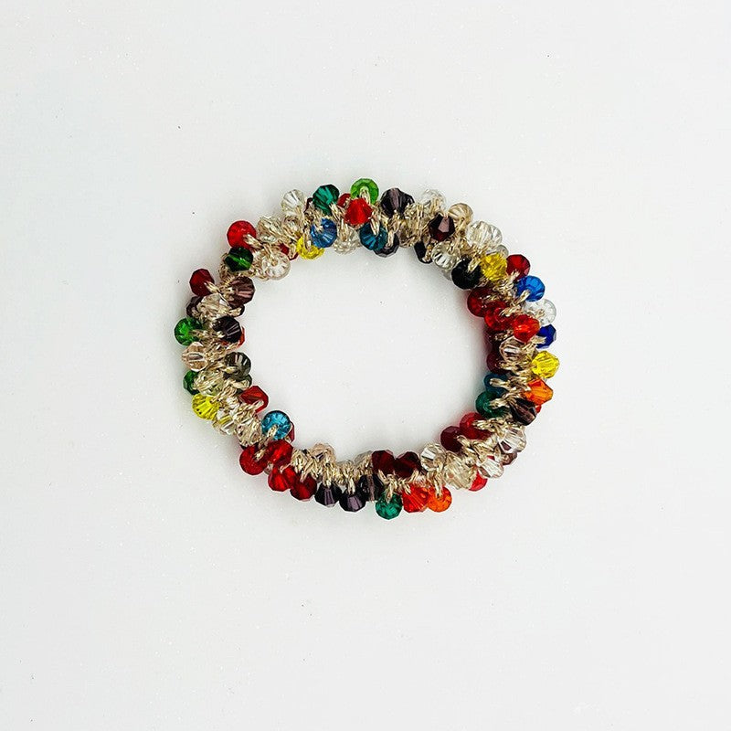 Wholesale Rhinestone Color Crystal Bracelet Dual-purpose  Hair Accessories