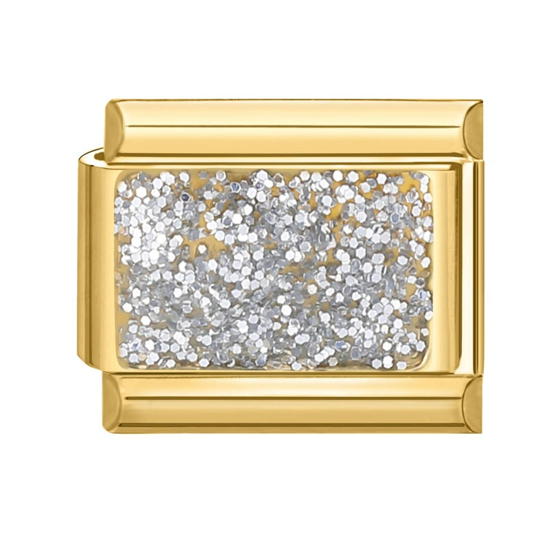 Wholesale Italian charm bracelet 9 facial mask DIY splicing removable stainless steel com posable bracelet