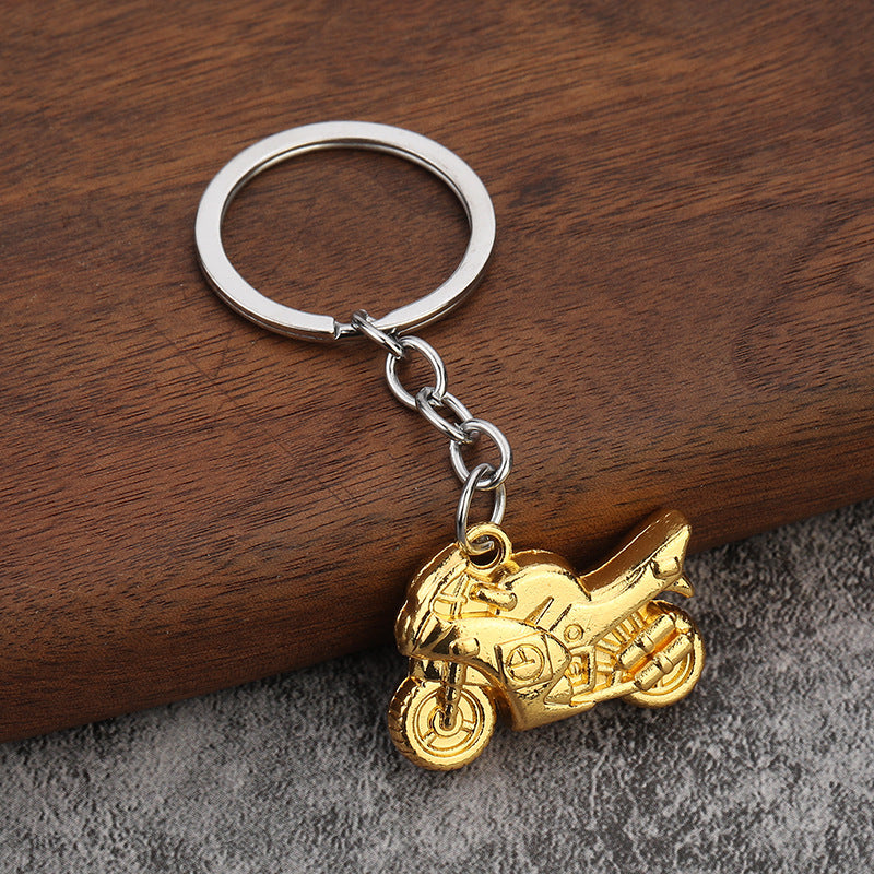 Wholesale  three-dimensional heavy motorcycle metal keychain