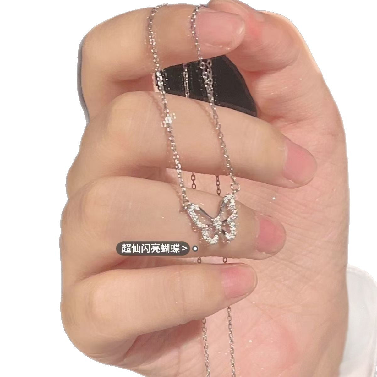 Wholesale 5-Piece Moonstone Necklace Set Light Luxury Summer Jewelry Accessory