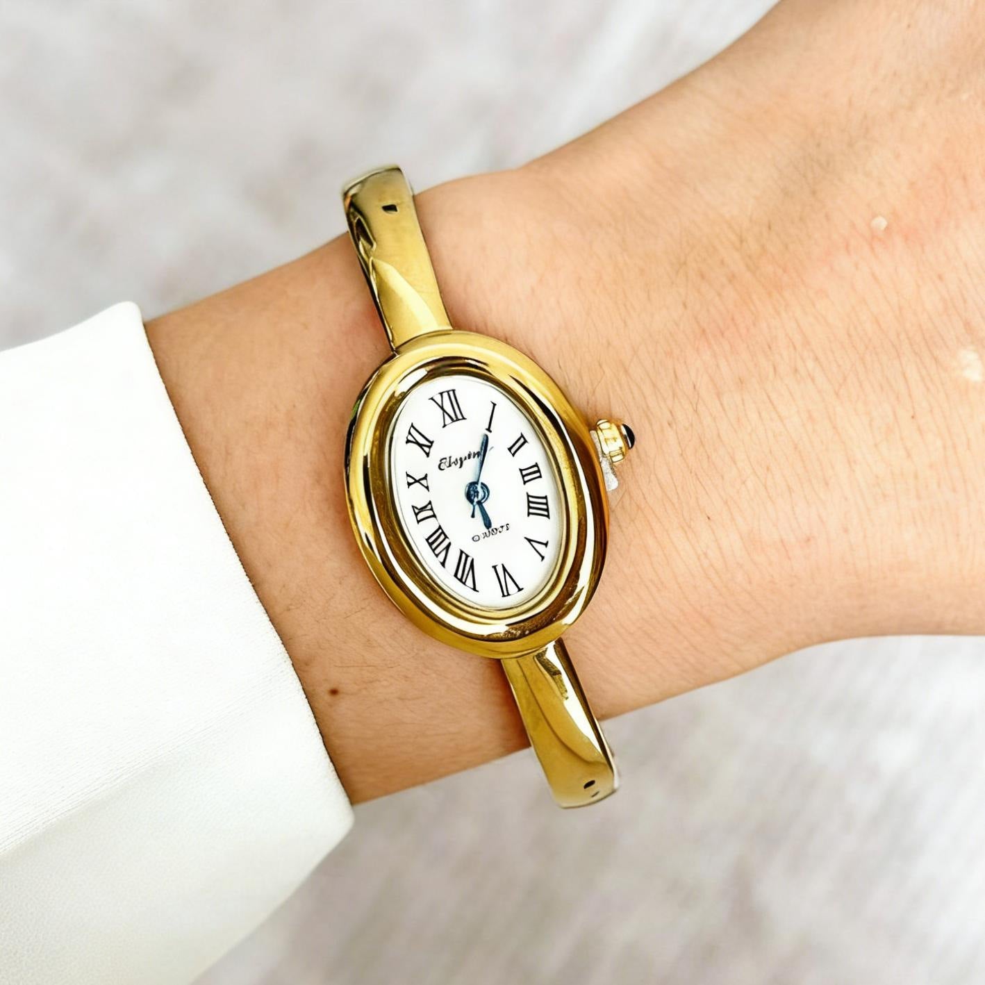 Wholesale Vintage Women' s Bracelet Watch Quartz Waterproof DIY Chain Student Gift Fashion Accessory