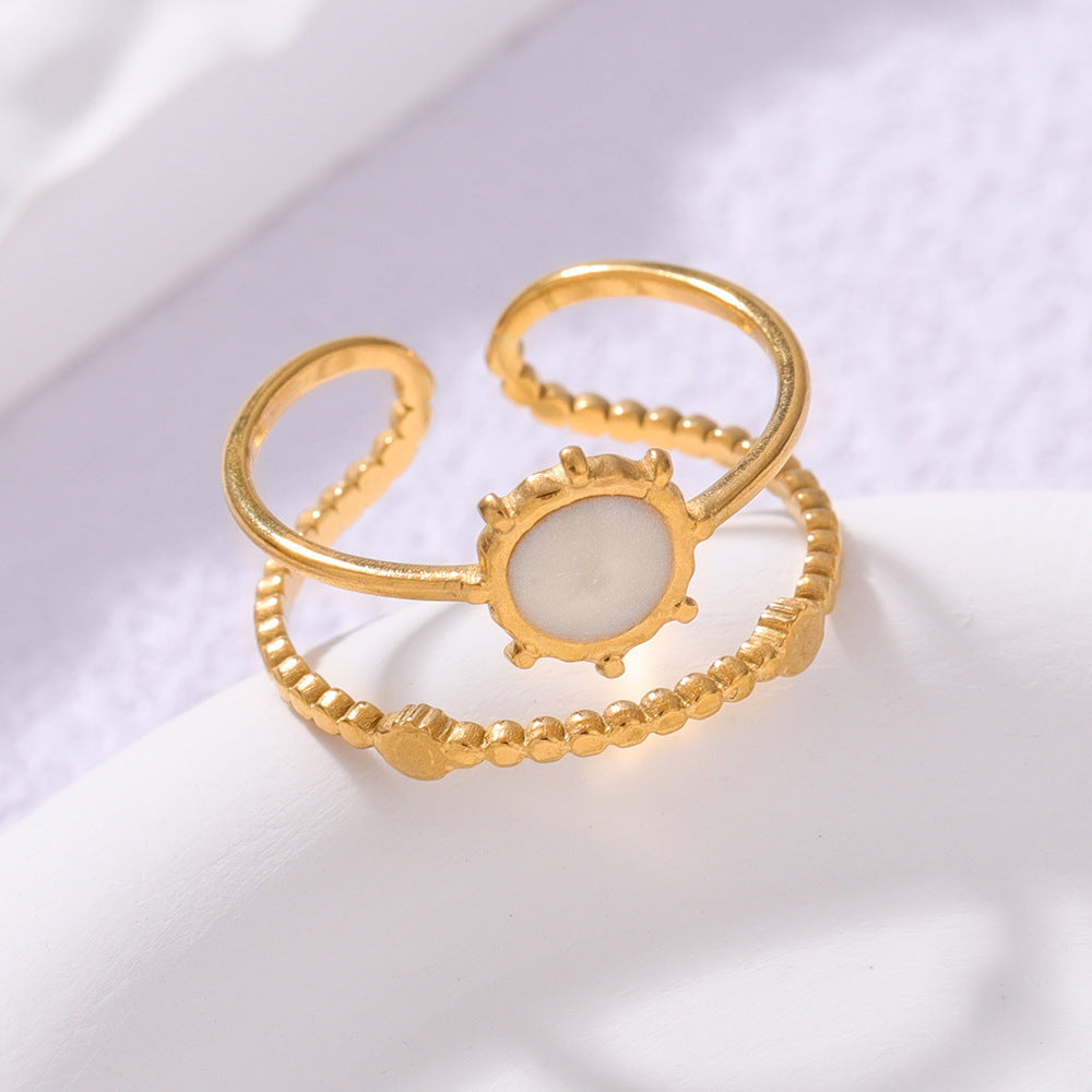 Wholesale Stainless steel open ring