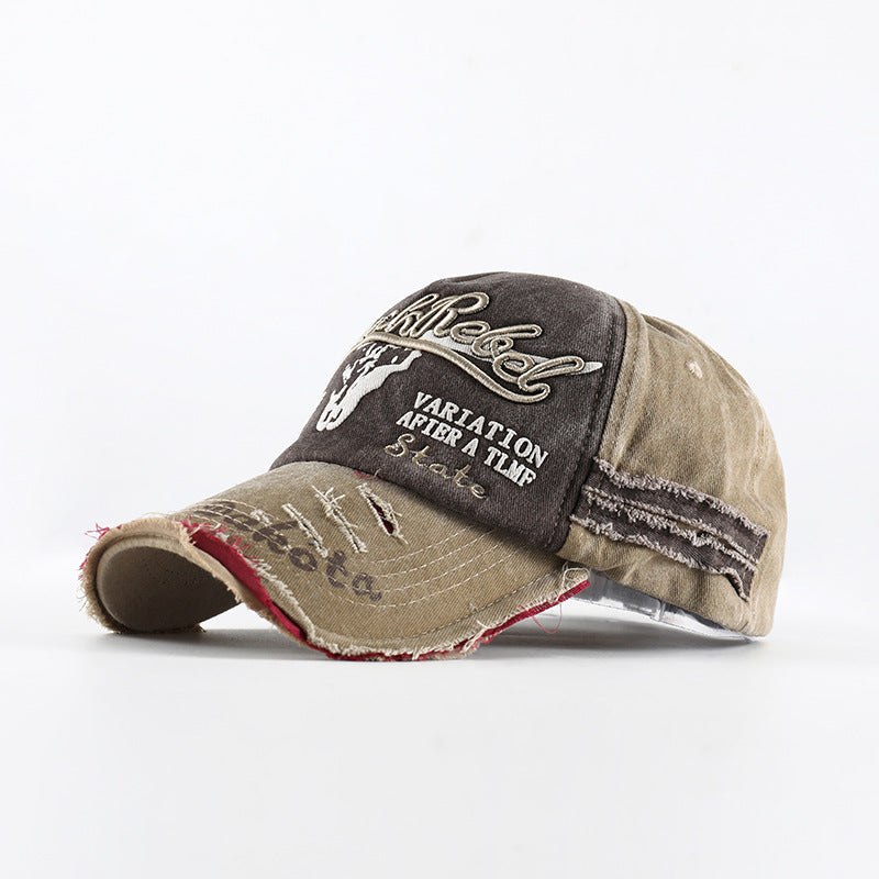 Wholesale Retro Baseball Caps  Washed Denim Dressed Cap Baseball Cap