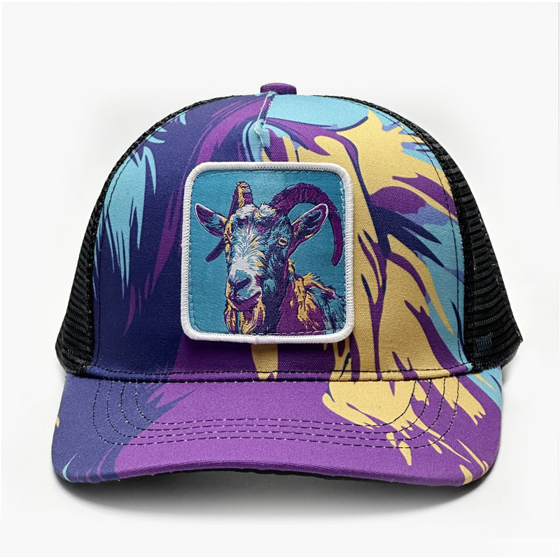 Wholesale Animal embroidery baseball cap
