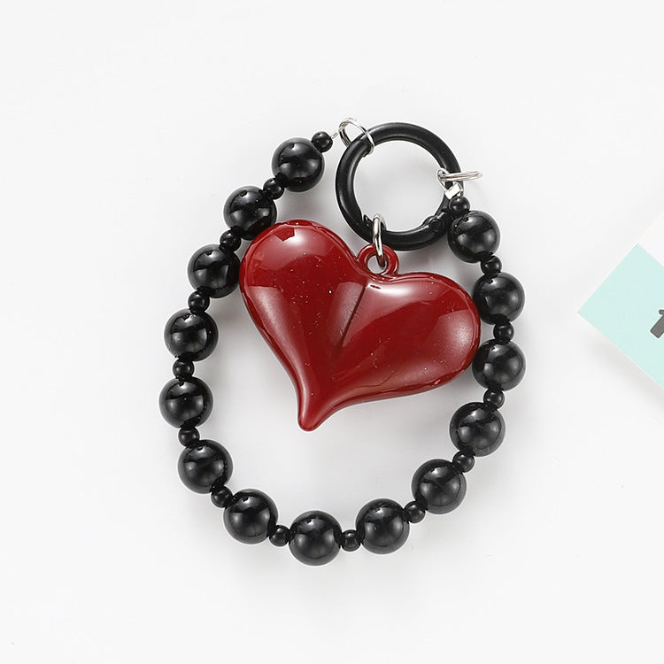 Wholesale Heart chain keychain