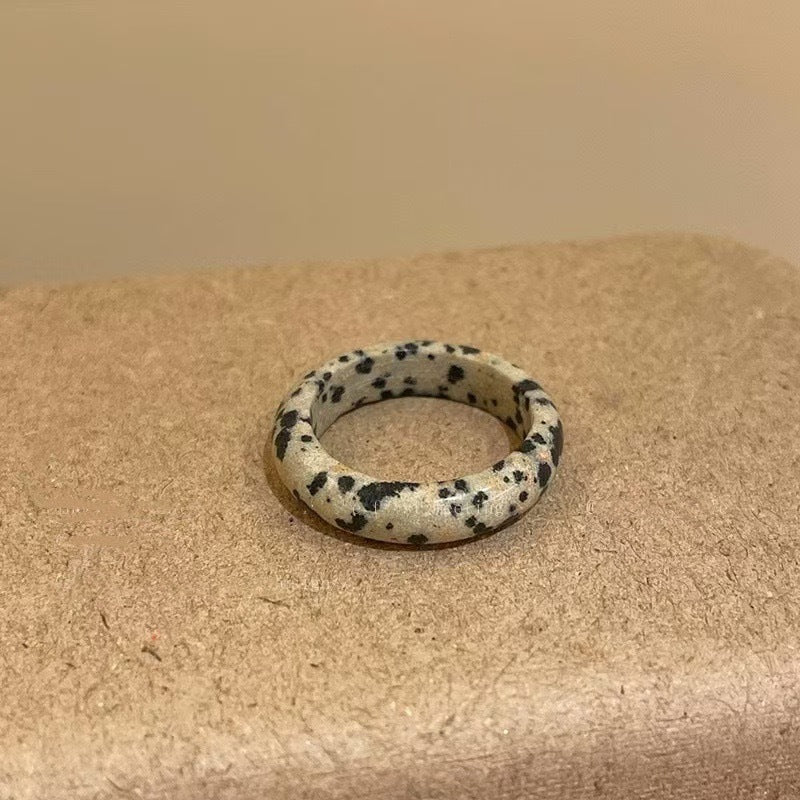 Wholesale Tiger Eye Stone Ring  All-match Spot Stone Ring