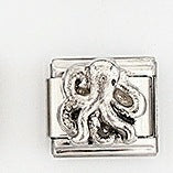 Wholesale 5pcs Italian Charm Bracelet 9mm DIY Splicing Ocean Style Stainless Steel Composable Bracelet