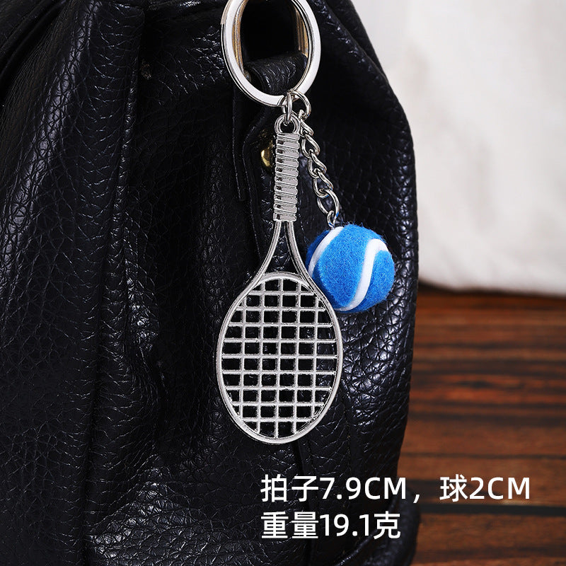 Wholesale Sports creative gifts tennis keychains