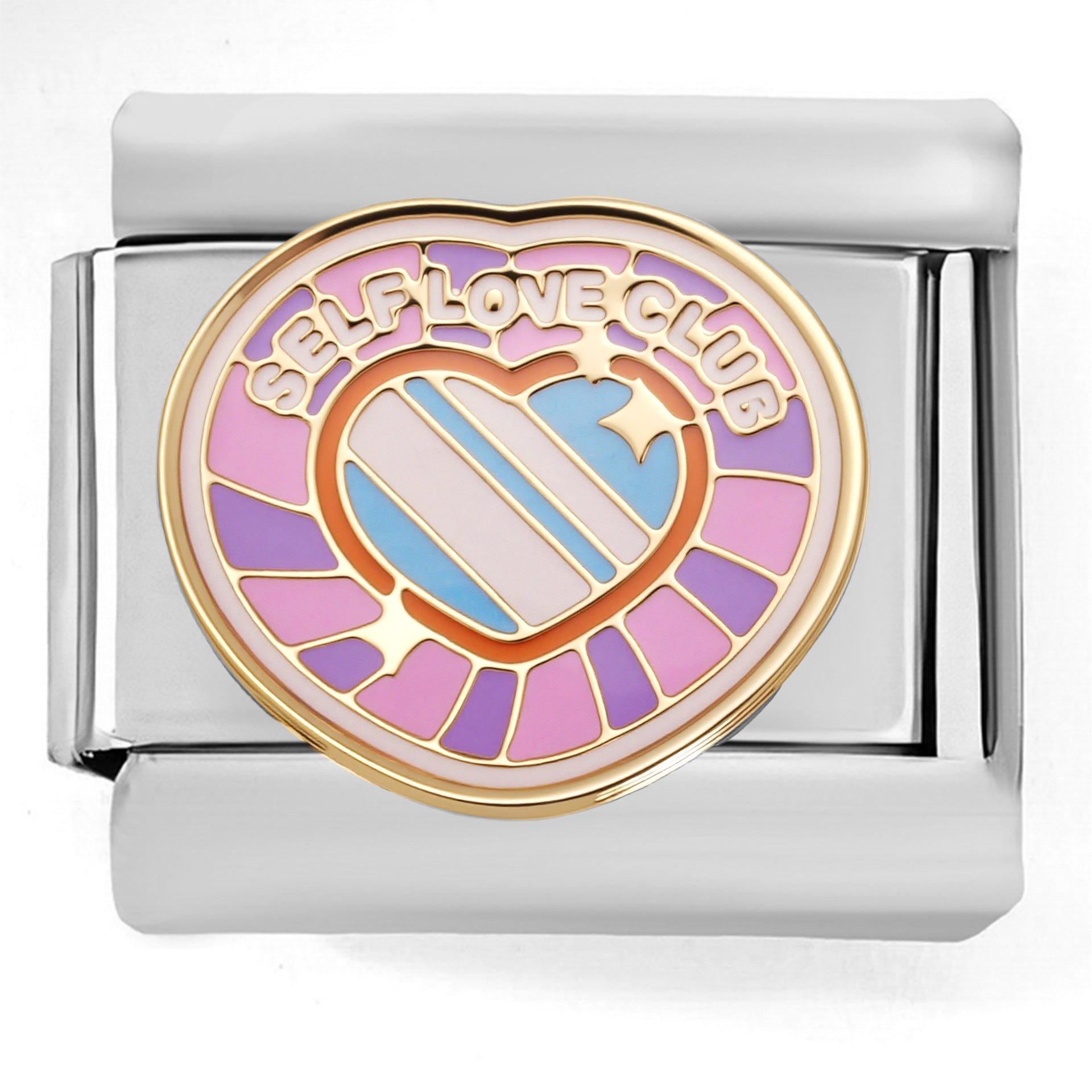 Wholesale  Italian Charm Bracelet 9mm DIY Small Planet  Creative Stainless Steel Composable Bracelet