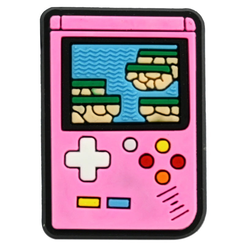 Wholesale  Random 100pcs phrase seriesPVC Soft Rubber Shoe Buckle Decoration