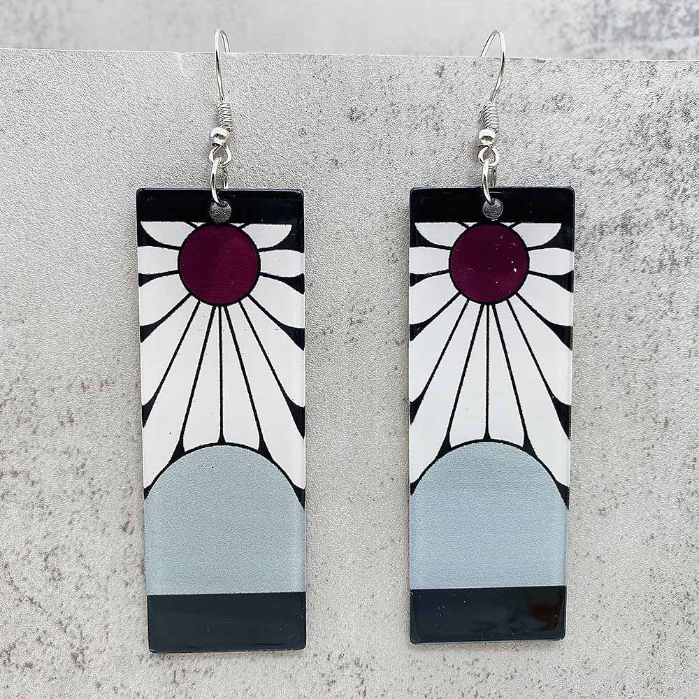 Wholesale Cartoon Butterfly Acrylic Anime Earrings ACC-ES-CY016