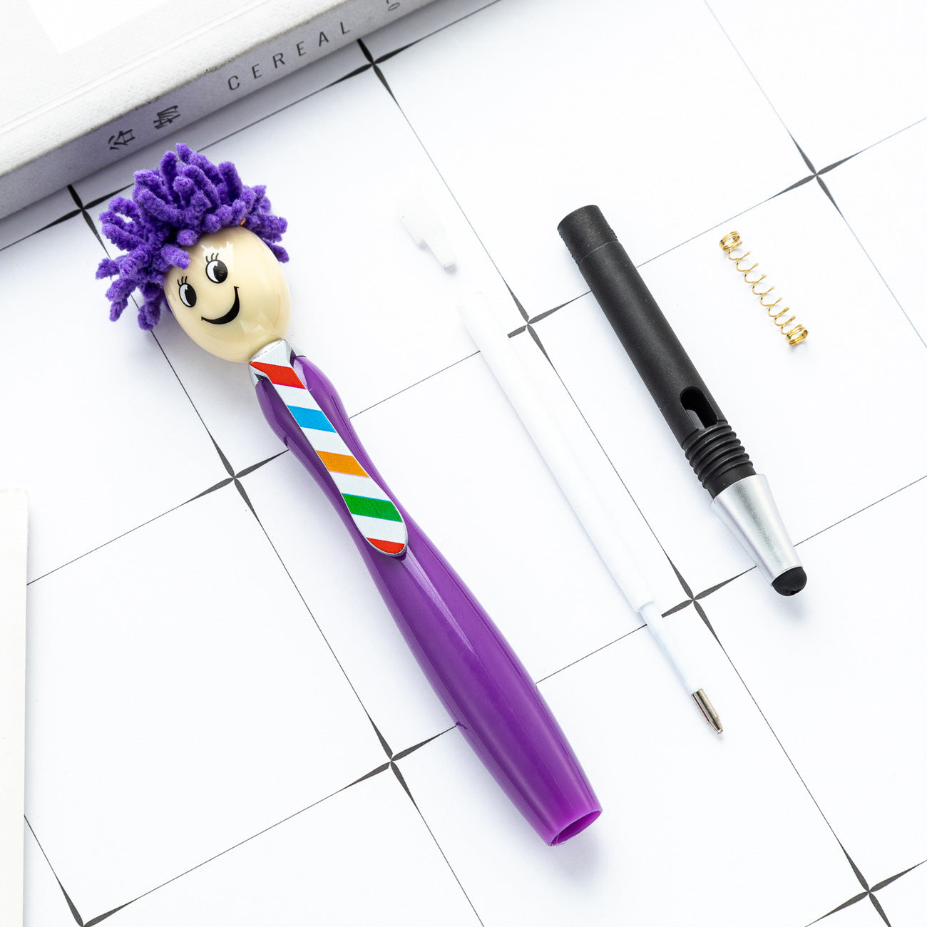 Wholesale Plush doll head pen