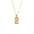 Wholesale  Rectangular Drop Oil and Diamond Tarot Pendant Necklace