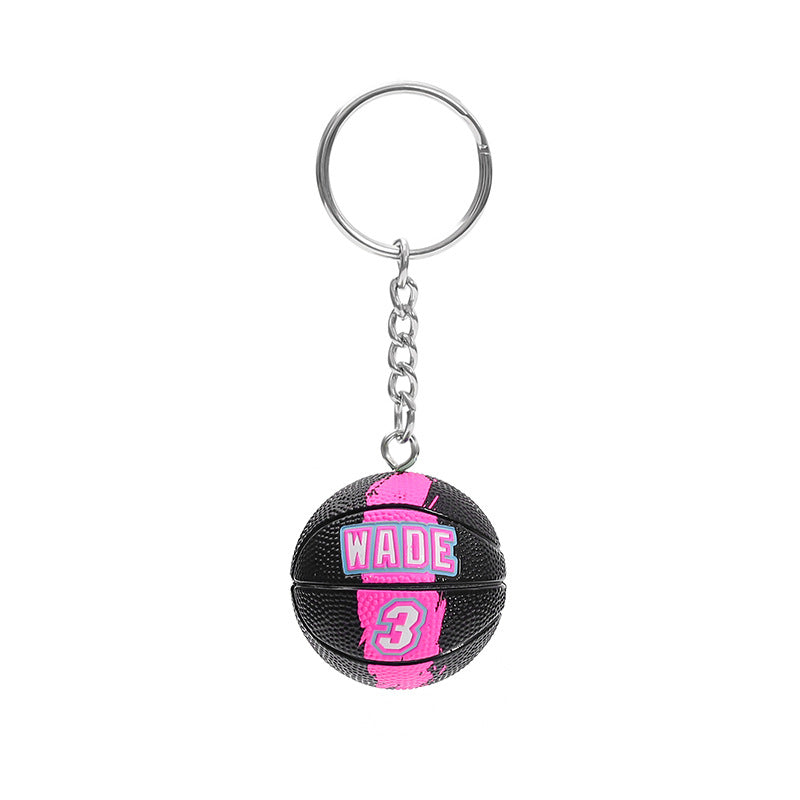 Wholesale Letter Basketball Creative Keychain ACC-KC-Teguang004