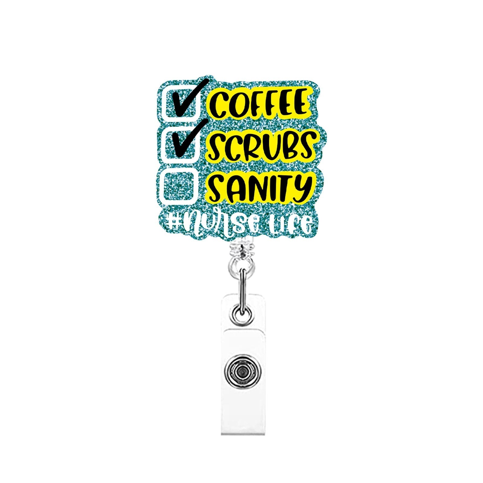 Wholesale Acrylic Badge Scroll Easy Stretch Shrink Keychain ACC-KC-BoYan001