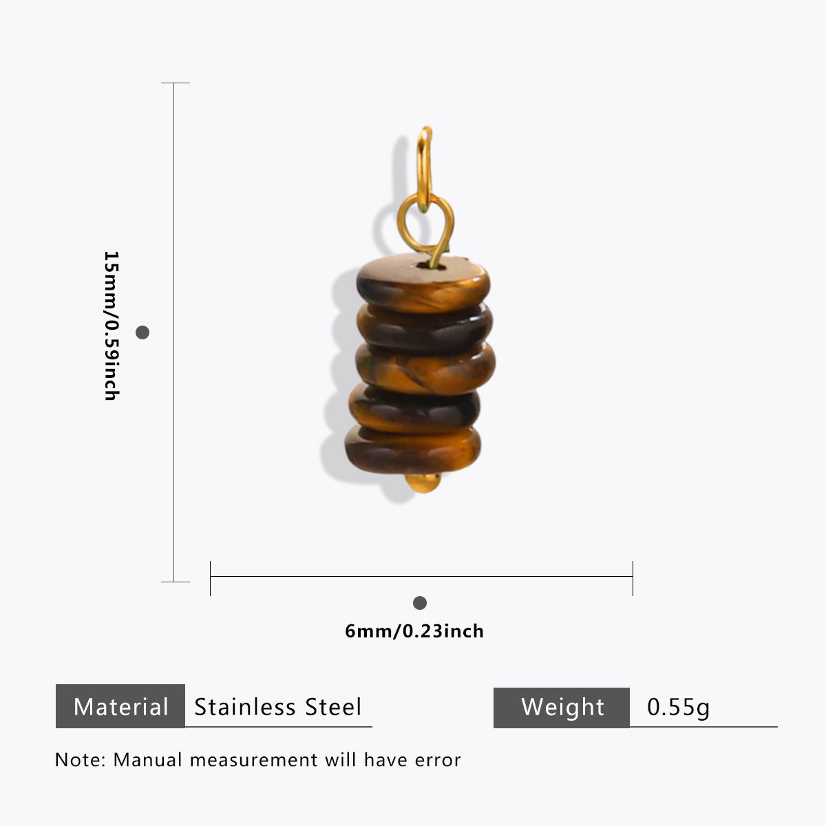 Wholesale Stainless Steel  Pearl Pendant Oil Drop Key Lock Pendant