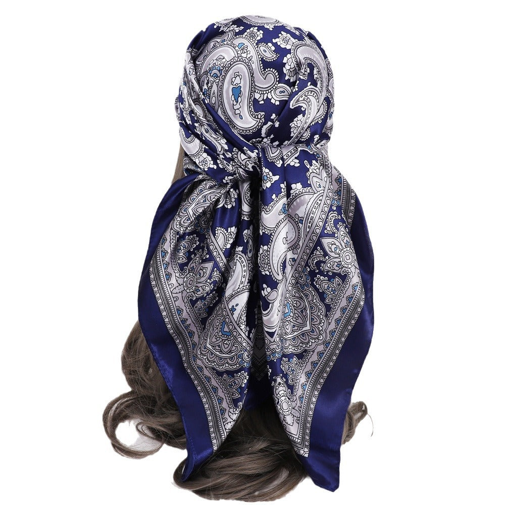 Wholesale 90* 90CM square scarf silk scarf