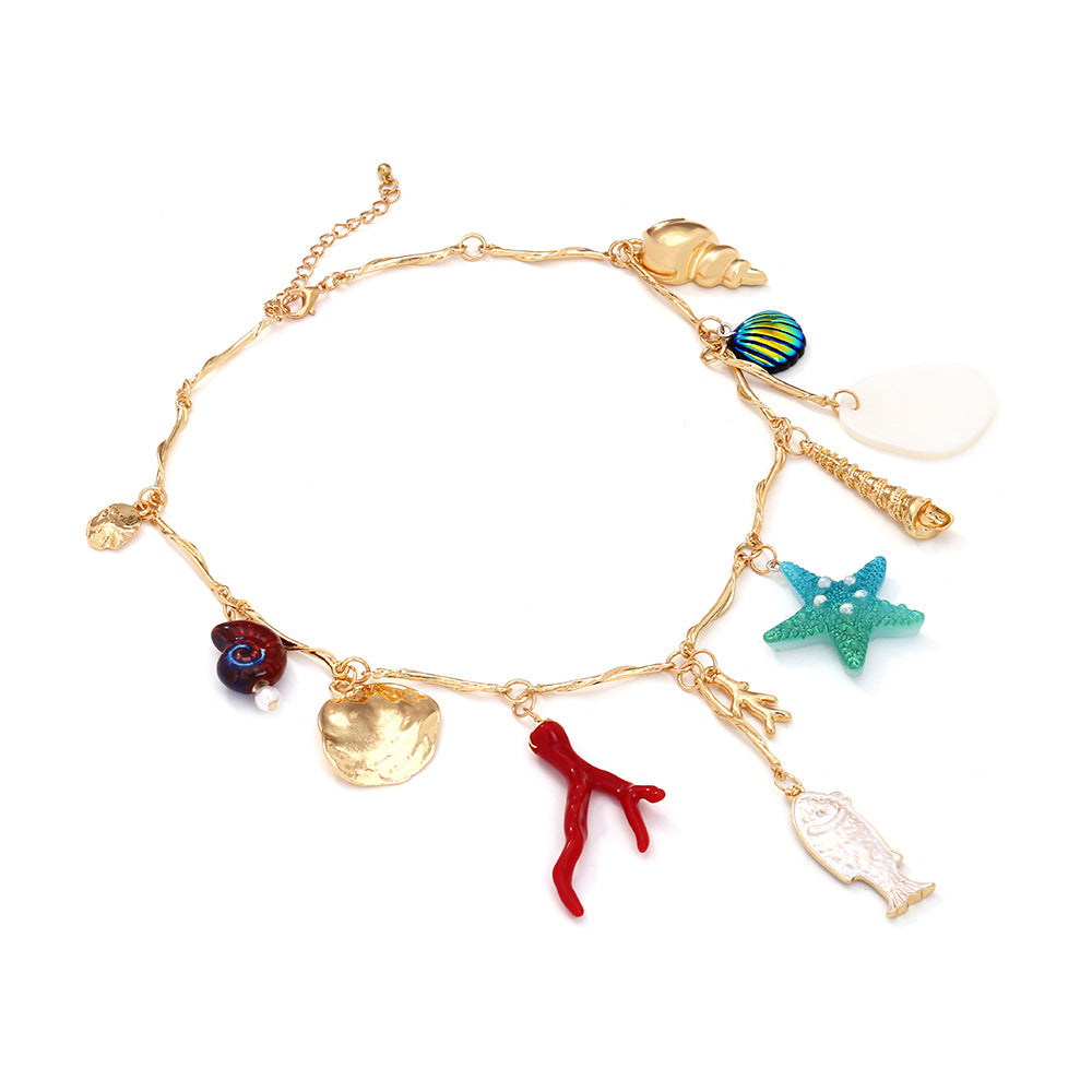 Wholesale  Marine Animal Pendant Necklace