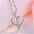 Wholesale S925 Neck Chain Love Heart Shape Necklace