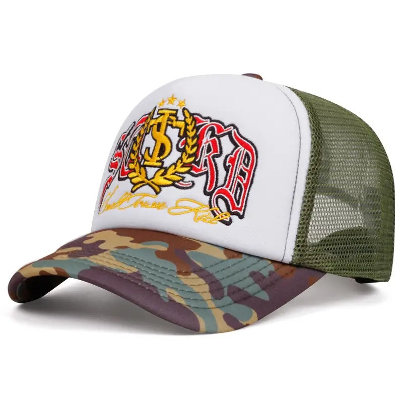 Wholesale  Embroidered Letter Badge Baseball Hat