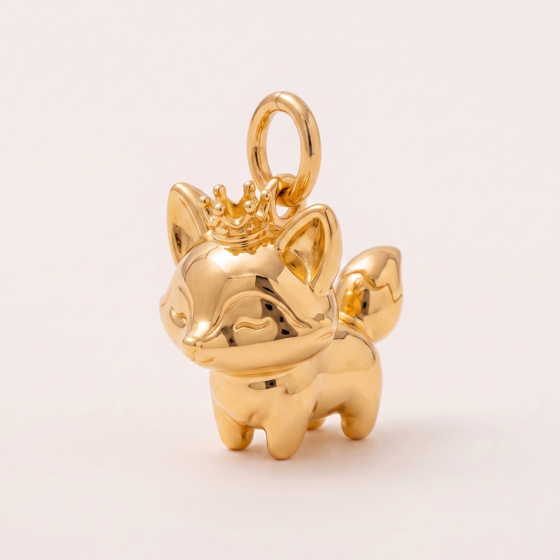 Wholesale Trendy Animal Pendant DIY Jewelry Charms Stainless Steel 18K Gold Plated Fashion Accessory Gift