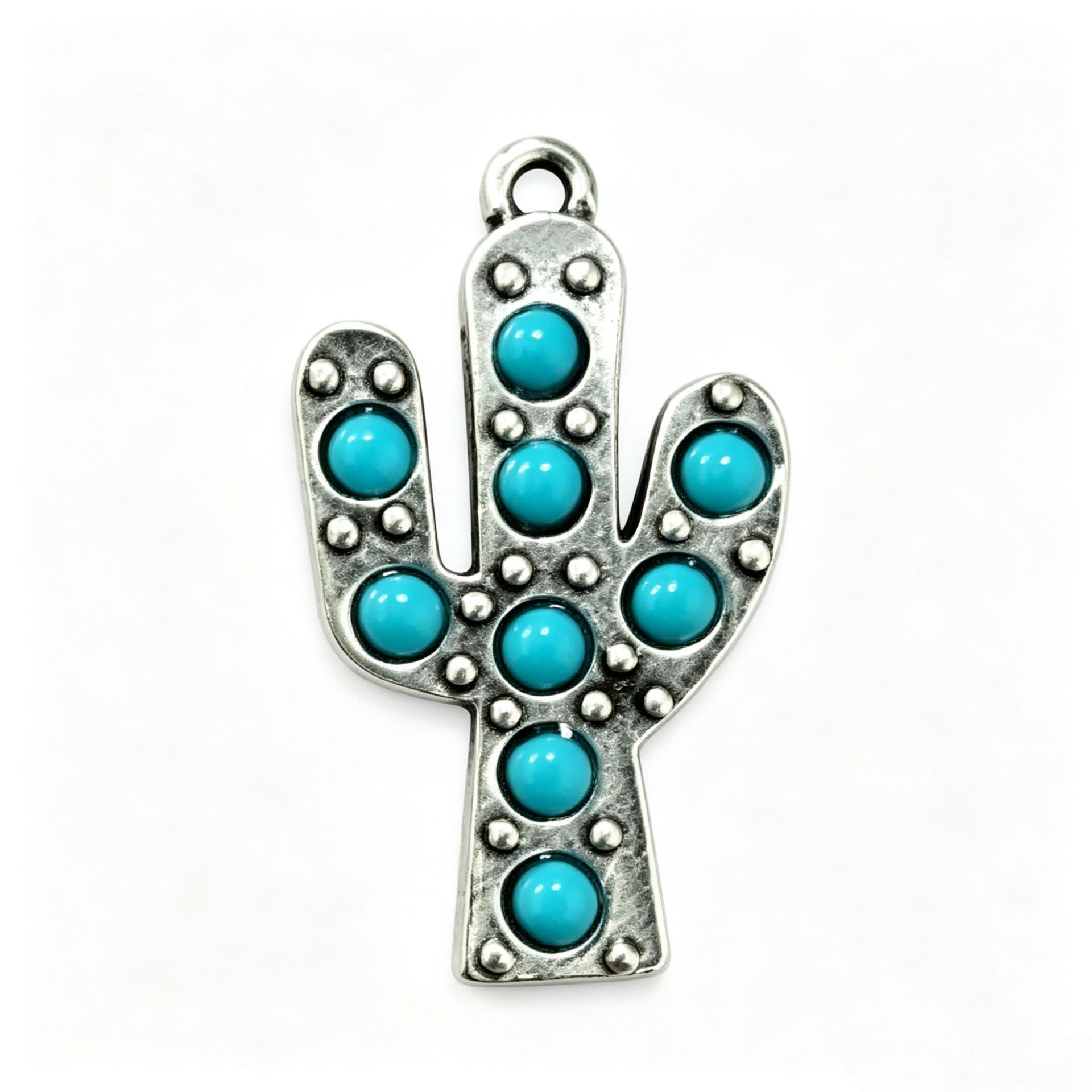 Wholesale Bohemian Retro Cowboy Boot Pendant Zinc Alloy Cow Skull Cactus Charm For DIY Jewelry Making