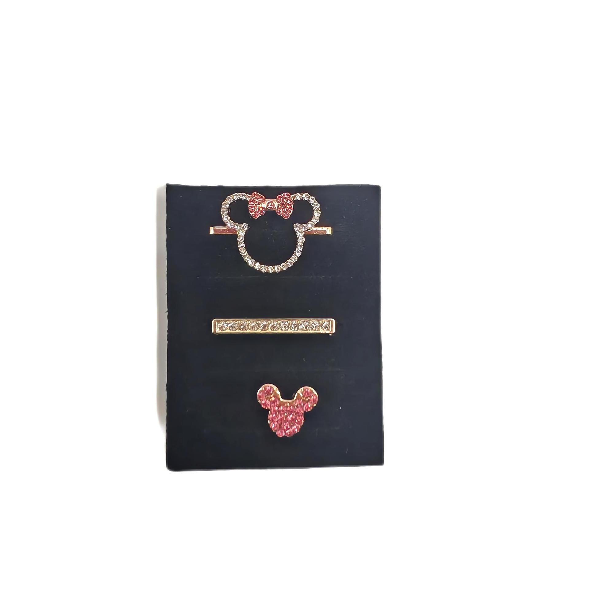 Wholesale Cartoon Set Decorative Ring Cross-Border European and American Apple Watch Strap Simple Versatile Fashion New Decorative Pin