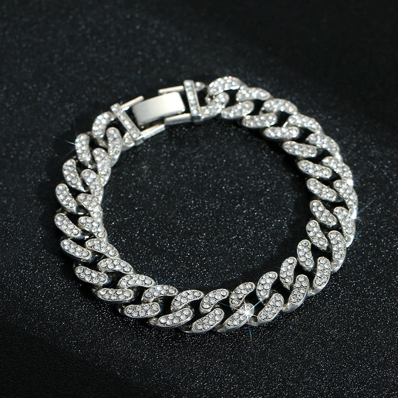 Wholesale Titanium Steel Cuban Men's Bracelet ACC-BT-Meihun002