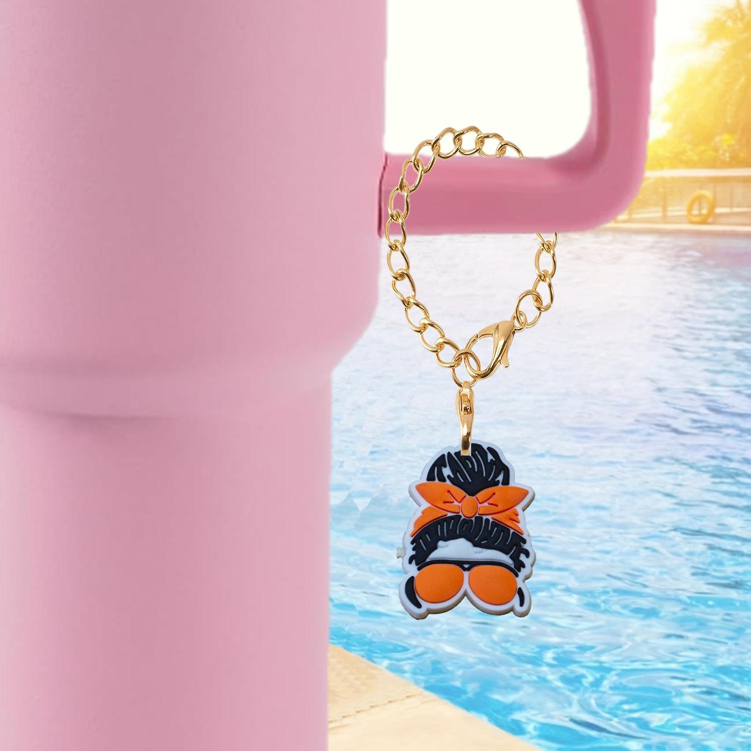 Wholesale MoM Cartoon Soft Rubber Hanging Chain Cup Accessories Chain Mother's Day ACC-CA-XieJi009