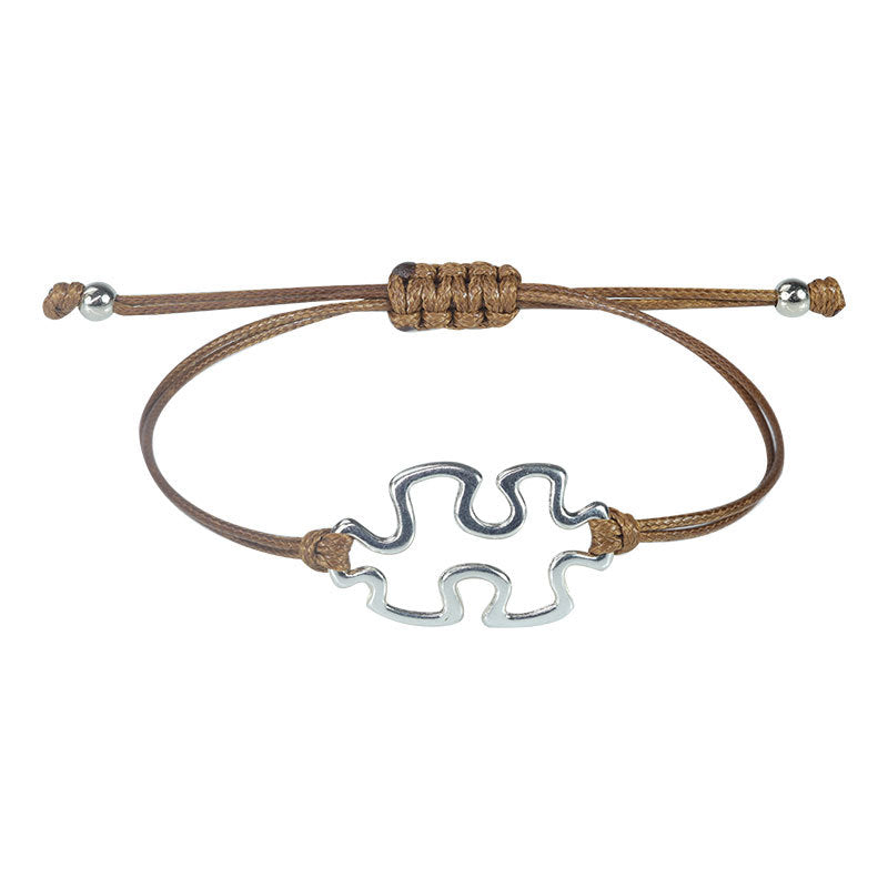 Wholesale Bracelet Puzzle Pendant Hand Ornaments Autistic Wax Rope Hand Rope