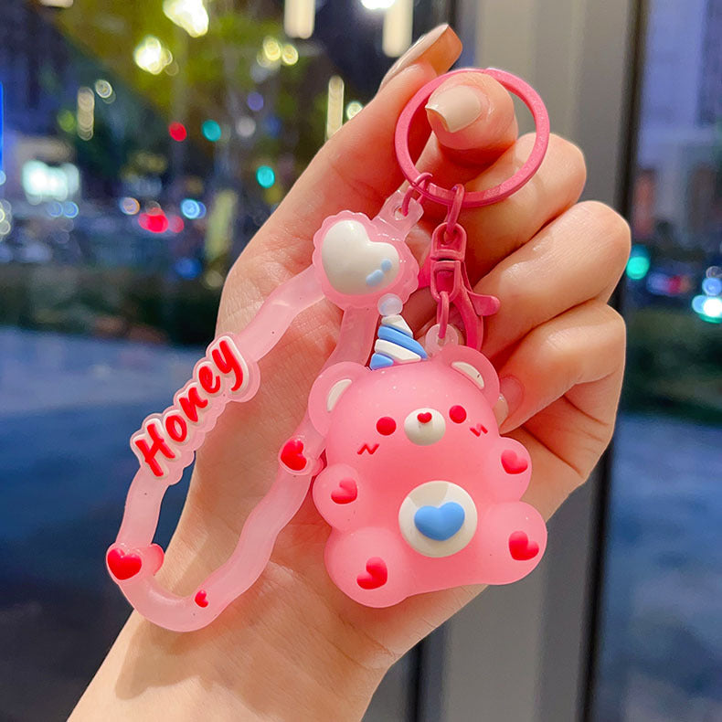 Wholesale Cute love bear key chain