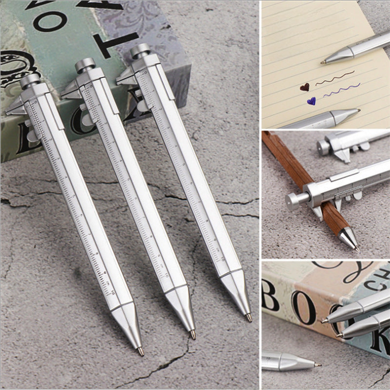 Wholesale  Ruler Tool Pen Multifunctional Vernier Caliper Ballpoint Pen
