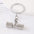 Wholesale  Personality Jewelry Fitness Accessories Keychains