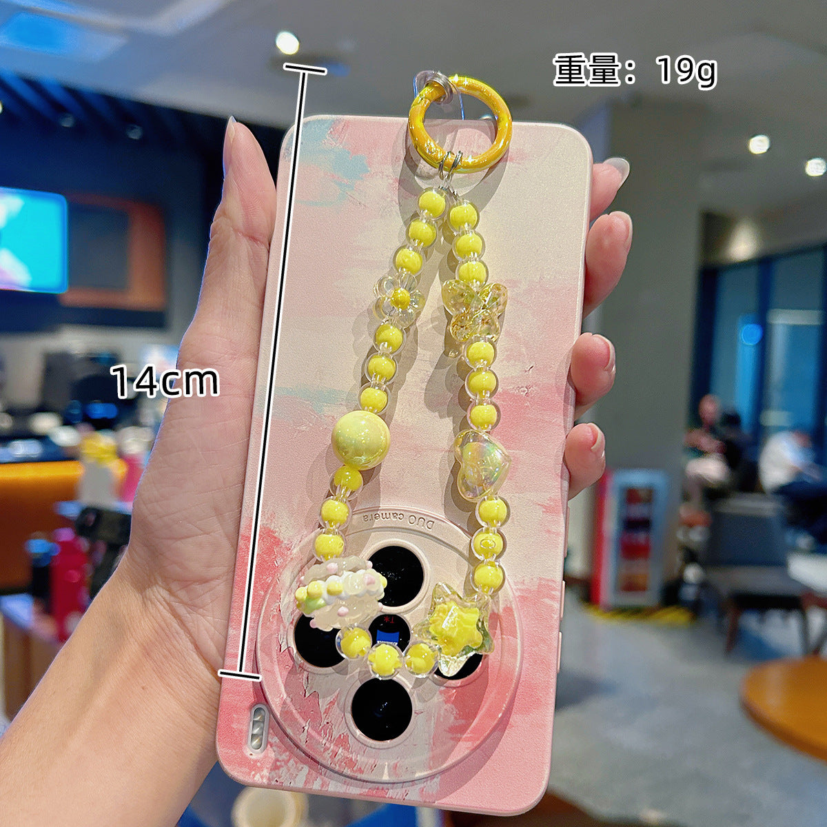 Wholesale  Luxury Beaded  Bow Phone Charm