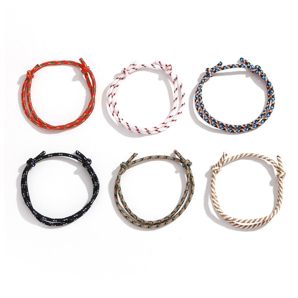 Wholesale Bohemian Style Hand-woven Double-layer Twist Bracelet